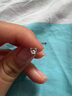 芯奢S999純銀耳釘女士螺絲新款小魚耳環(huán)免摘耳骨足銀耳飾2025年新款 小熊一對+螺絲耳堵 曬單實拍圖