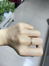 老鳳祥黃金碎碎冰戒指女款足金閉口指環(huán)婦女節生日禮物送女友愛(ài)人老婆 碎碎冰戒指 圈號10 約1g 曬單實(shí)拍圖
