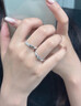 翠奢緣情侶戒指男女表白求婚輕奢對戒情人節(jié)紀念日生日禮物送女友送老婆 相思丁香對戒（活口） 曬單實拍圖