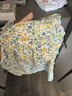 歡喜小熊 寶寶夏款背心女寶薄款無(wú)袖上衣嬰兒夏裝兒童夏天薄款衣服 水果綠 100 (建議2-3歲身高90-100cm) 曬單實(shí)拍圖