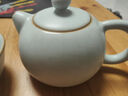 青澹青澹汝窯旅行茶具套裝禮品家用冰裂釉天青汝瓷禮盒裝西子觀月茶組 西子觀月 開片可養(yǎng) 一壺1杯 曬單實拍圖