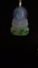 胖東來(lái)品質(zhì)飄花翡翠觀(guān)音吊墜男款玉佩高冰種天l然玉石A貨珠寶 曬單實(shí)拍圖