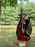 乖奇奇萬圣節(jié)兒童服裝女童cosplay服飾女孩禮服女巫惡魔角色扮演公主裙 萬圣節(jié)1025長(zhǎng)袖長(zhǎng)款 130 曬單實(shí)拍圖