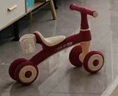 兒童平衡車1-3歲寶寶滑行車溜溜車學(xué)步車扭扭車三輪車禮物玩具 草莓紅 升級款 聲光音樂+水壺架 曬單實拍圖
