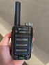 摩托羅拉（Motorola）對講機一鍵對頻迷你小型小機戶(hù)外50公里新款升級大功率對機講手臺 小金剛亮黑色帶收音機功能 無(wú)規格 曬單實(shí)拍圖
