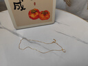 伊燦劉亦菲同款方塊吊墜項(xiàng)鏈女輕奢小眾高級感鎖骨鏈2025新款爆款頸鏈 劉亦菲同款方塊吊墜項(xiàng)鏈【金色】 曬單實(shí)拍圖