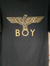 BOY LONDON【金翼鎖鏈】夏季短袖情侶款翅膀燙金潮牌圓領(lǐng)T恤N01918 黑印金N01918 經(jīng)典升級(jí) XL 曬單實(shí)拍圖