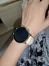 小米機(jī)通用Watch S4智能手表打電話監(jiān)測血壓心率健康運(yùn)動(dòng)跑步手環(huán) 荔枝紋蝴蝶扣·白皮【24h健康監(jiān)測·支付·高清通話 曬單實(shí)拍圖