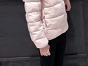巴拉巴拉童裝兒童羽絨服兩件套男童女童寶寶冬裝連帽外套 綠白色調(diào)00341 130 充絨量46g 曬單實(shí)拍圖