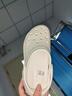 卡駱馳（crocs）【白鹿同款】洞洞鞋女鞋經(jīng)典閃耀云朵Clog厚底沙灘涼拖鞋 W6 曬單實拍圖