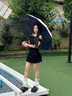 WCZ德國(guó)自動(dòng)反向雨傘加大加固加厚女晴雨兩用大號(hào)折疊防曬太陽(yáng)傘 20骨全自動(dòng)反向傘【收傘不濕身+晴雨兩用】梧桐米 曬單實(shí)拍圖