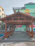 戶外古建長廊涼亭庭院實木菠蘿格防腐木文化景觀仿古水榭風(fēng)雨連廊 小青瓦古建長廊 曬單實拍圖