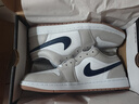 耐克（NIKE）Air Jordan 1 Low男鞋經(jīng)典復(fù)古板鞋低幫緩震防滑運動休閑籃球鞋 553558-146 44.5 曬單實拍圖