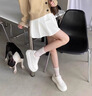狄德拉真皮鏤空透氣樂福鞋女夏季新款洞洞鞋厚底網(wǎng)面小皮鞋一腳蹬單鞋 黑色 35 (225mm) 曬單實拍圖