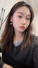伊燦長款流蘇仿珍珠耳釘女絕美小眾設計高級感耳飾2025年新款爆款耳環(huán) 珍珠耳飾 100000 曬單實拍圖