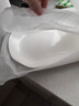 潔雅杰魚盤大號中式12英寸白瓷陶瓷蒸魚盤子家用菜盤餃子盤微波爐可用 曬單實拍圖