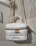CARISAKA-CK包女包斜挎包方盒包水桶包鏈條包休閑包盒子包高級感禮物女 小CK正品包米白色-優(yōu)質(zhì)版 曬單實(shí)拍圖
