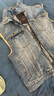 Levi's【商場(chǎng)同款】李維斯25年春夏新款男士牛仔馬甲外套002WY 深藍色 S 曬單實(shí)拍圖