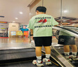 Converse匡威童裝兒童運動短褲2025年夏季新款男女童純棉透氣五分褲 正黑色 150 /63 【建議身高140-152cm】 曬單實拍圖