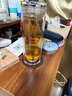 思寶山水知音新款雙層玻璃杯辦公木質(zhì)禮盒裝帶隱形茶隔車載便攜水杯 山水知音新款2號350ml 曬單實拍圖