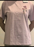 Teenie Weenie小熊T恤女2025年夏季新款活力清新休閑刺繡圓領短袖T恤女 A-粉色 L 曬單實拍圖