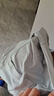 名創(chuàng)優(yōu)品（MINISO）防曬衣男夏季戶外遮陽大帽檐upf100+冰絲涼感皮膚衣服 淺灰 L 曬單實拍圖