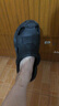 稻草人洞洞鞋男士釣魚(yú)涼鞋工裝戶外穿運(yùn)動(dòng)大碼防滑涉水沙灘拖鞋黑 42-43 曬單實(shí)拍圖