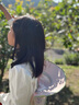 MiniPeace太平鳥(niǎo)童裝女童長(cháng)袖T恤FBCPF1222 云霧白 140cm 曬單實(shí)拍圖