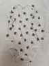 H&M【迪士尼系列】童裝女嬰連身衣2件裝秋季薄款嬰兒爬服1213613 淺灰粉色/米妮老鼠 90cm 90/48 曬單實拍圖