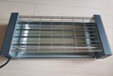 小熊（Bear）電烤爐 燒烤爐 電燒烤爐 家用電烤串機 戶外燒烤架 烤肉烤串一體烤肉爐 電烤架室內(nèi)無煙電爐烤腸機 煙紫灰【接油盤+烤網(wǎng)】DKL-L20L5 1層 曬單實拍圖