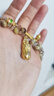 彩萊婭仿虎眼貔貅葫蘆項(xiàng)鏈女轉(zhuǎn)動(dòng)吊墜長(zhǎng)款毛衣鏈漢服旗袍配飾送媽媽禮物 六字真言轉(zhuǎn)動(dòng)葫蘆貔貅項(xiàng)鏈 曬單實(shí)拍圖