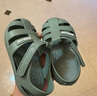 kids.ing可迪星寶寶涼鞋羅馬果凍鞋夏季兒童男女童小童包頭涼鞋 綠色 25 曬單實(shí)拍圖