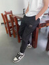 褲子男休閑褲春秋季耐磨工作褲新款運動潮流束腳寬松工裝褲男 灰色【單條裝】 常規(guī) XL 建議115-130斤 曬單實拍圖