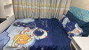卡通純棉床上四件套全棉男孩兒童床單被套學(xué)生宿舍被罩可愛(ài)床品 遨游太空 1.5m 床笠款 四件套：被套200x230 曬單實(shí)拍圖