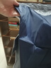 竹藝佳出租屋用鞋架收納神器簡(jiǎn)易多層家用小型入戶門多功能衣帽架一體架 茶色藍(lán)簾-掛衣款6層70 曬單實(shí)拍圖