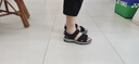 斯凱奇（Skechers）涼鞋男士夏季厚底外穿運動男鞋透氣涼拖鞋防滑沙灘鞋溯溪鞋205478 曬單實拍圖
