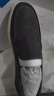 百麗休閑樂福鞋男25秋季新款舒適厚底一腳蹬懶人鞋A2055CM5 灰色 40 (250mm) 曬單實拍圖