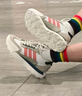 adidas「FM碰碰鞋」FUTRO MIXR厚底增高休閑跑步鞋阿迪達斯輕運動   白色/灰色/橘色   39 曬單實拍圖