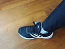 阿迪達(dá)斯 （adidas）男女跑步鞋夏季減震舒適跑步運(yùn)動(dòng)鞋IH6038 黑色 43 碼UK9 曬單實(shí)拍圖