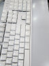 DURGOD 杜伽87/104键笔记本电脑PBT键帽机械键盘全键无冲（办公游戏电竞吃鸡键盘） K310极地白-白光限定版-樱桃轴 单光 茶轴 实拍图