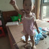 晴碧琳2025新款女童泳衣中小童背帶花邊游泳衣服1-4歲連體兒童寶寶泳裝 90cm 建議20-27斤/80-90cm 曬單實拍圖