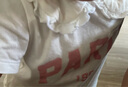 H&M童裝女嬰T恤夏季柔軟童趣印花短袖舒適上衣1238099 白色/Paris 80 48 曬單實拍圖