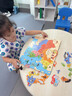 中國地圖磁力拼圖掛墻男女孩識字早教3到6歲兒童益智玩具生日禮物 磁力中國地圖【地理啟蒙】 曬單實拍圖