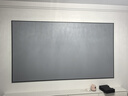 VCCG菲涅爾抗光幕布中長焦投影幕布家庭影院超短焦三色激光電視抗光硬屏家用超高清免打孔投影儀畫框幕 110英寸【包安裝】 4K納米抗光黑鈦金 曬單實(shí)拍圖