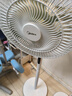 美的（Midea）【幸運(yùn)草安睡1S】一級(jí)能效直流變頻聲控電風(fēng)扇家用遙控臥室靜音落地扇臺(tái)式桌面抗菌大風(fēng)力轉(zhuǎn)頁(yè)扇 曬單實(shí)拍圖
