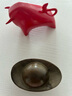 群仙作金絲楠陰沉木烏木手把件擺件規(guī)格4.5*1.8*1.3cm 曬單實拍圖