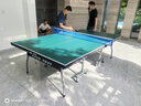 雙魚(yú)（DOUBLE FISH）雙魚(yú)乒乓球臺201A室內標準乒乓球桌比賽訓練家用帶輪可折疊可移動(dòng) 2018G 曬單實(shí)拍圖