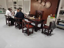 老船木茶桌椅組合客廳輕奢高級(jí)感2025新款純實(shí)木辦公室泡茶臺(tái)一桌五椅家庭用陽(yáng)臺(tái)套裝一體桌子功夫小茶幾家用書(shū)房家具大板整套 2米+2靠背+2圈椅+1船舵椅 帶棋盤(pán) 曬單實(shí)拍圖