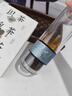 點盛夏季純鈦茶水分離杯雙層高顏值便攜玻璃杯辦公室大容量泡茶杯水杯 禮盒包裝-鈦晶銀400ml送杯套杯刷 曬單實拍圖