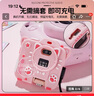 炫戴（XUANDAI）適用小天才z10保護(hù)套掛繩z11/Z9電話手表表帶z8a保護(hù)殼膜少年版Z7相機(jī)式掛脖吊墜兒童學(xué)生配件 貓咪相機(jī)套白色【雙扣掛繩+炫彩夜光星+拆裝工具】 適用：小天才Z10手表+高 曬單實(shí)拍圖
